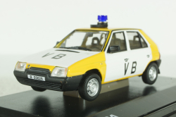 Skoda Favorit 136L Verejna Bezpecnost (CZ) 1988, ABR143ABSX-708XA6, Abrex 1:43