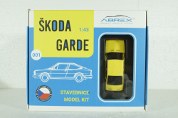 Кит Skoda Garde yellow 1982, 143SABS-722G-KIT, Abrex 1:43