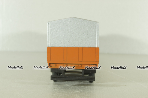 Mercedes 1632/1932 tractor with semi-trailer, orange, 186, NZG 1:50