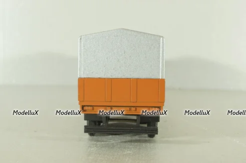 Mercedes 1632/1932 tractor with semi-trailer, orange, 186, NZG 1:50
