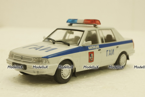 Москвич-2142R5 Князь Владимир, ГАИ, Автолегенды СССР №11, 1:43