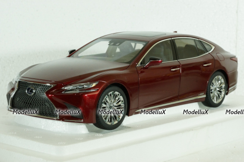 Lexus LS 500h, red metallic, 78869, AutoArt 1:18
