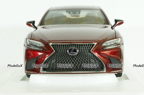 Lexus LS 500h, red metallic, 78869, AutoArt 1:18