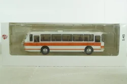 Лаз-699Р 1981, бело/оранжевый, автобус, DEM009, DEMPRICE 1:43