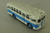 Зис-155 автобус, белый/синий, Наши Автобусы №19, Modimio 1:43 Уценка!