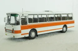 Лаз-699Р 1981, бело/оранжевый, автобус, DEM009, DEMPRICE 1:43