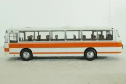 Лаз-699Р 1981, бело/оранжевый, автобус, DEM009, DEMPRICE 1:43