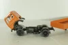 Mercedes 1632/1932 tractor with semi-trailer, orange, 186, NZG 1:50