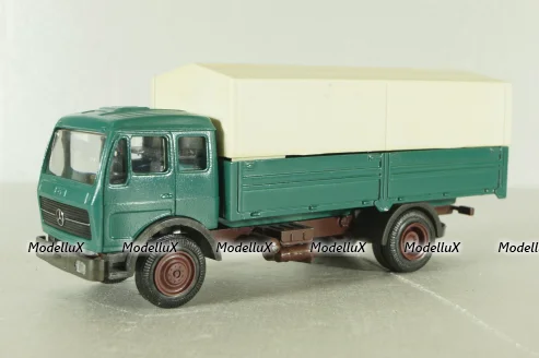 Mercedes 1628 truck, green, 146, NZG 1:50