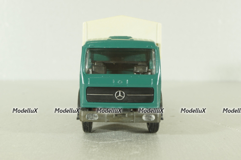 Mercedes 1628 truck, green, 146, NZG 1:50