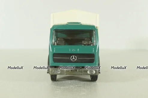 Mercedes 1628 truck, green, 146, NZG 1:50