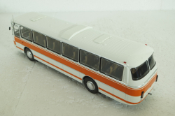 Лаз-699Р 1981, бело/оранжевый, автобус, DEM009, DEMPRICE 1:43
