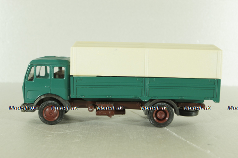 Mercedes 1628 truck, green, 146, NZG 1:50