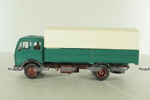 Mercedes 1628 truck, green, 146, NZG 1:50