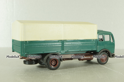 Mercedes 1628 truck, green, 146, NZG 1:50