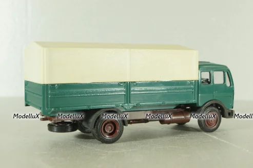 Mercedes 1628 truck, green, 146, NZG 1:50
