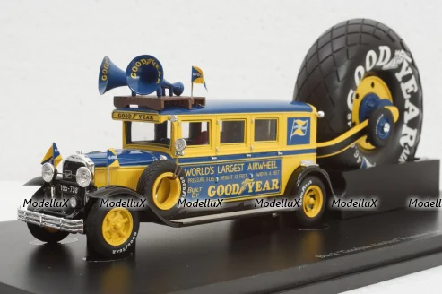 Buick Goodyear Airwheel Promotion Bus, 10012, AutoCult 1:43