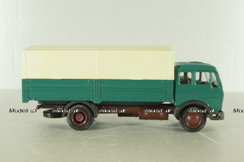 Mercedes 1628 truck, green, 146, NZG 1:50