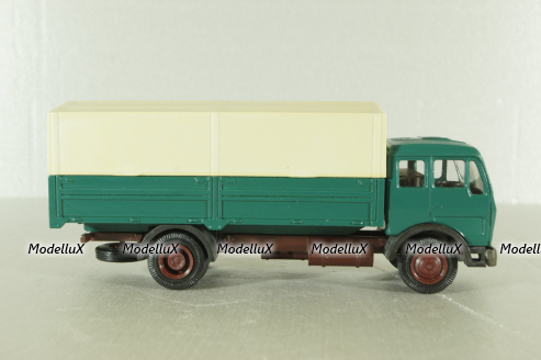 Mercedes 1628 truck, green, 146, NZG 1:50