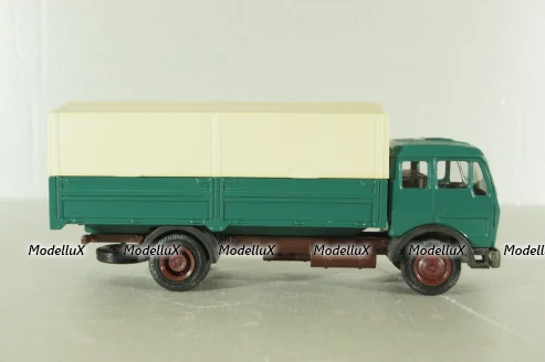 Mercedes 1628 truck, green, 146, NZG 1:50