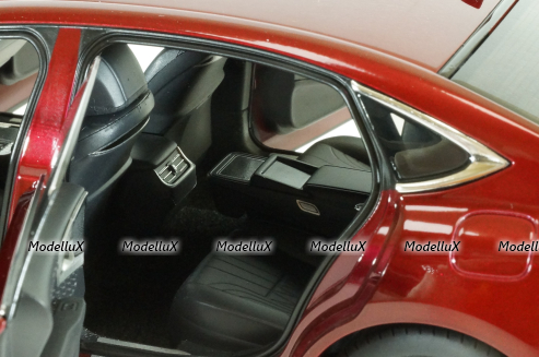 Lexus LS 500h, red metallic, 78869, AutoArt 1:18