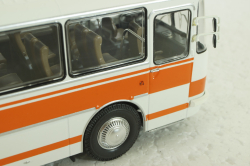 Лаз-699Р 1981, бело/оранжевый, автобус, DEM009, DEMPRICE 1:43