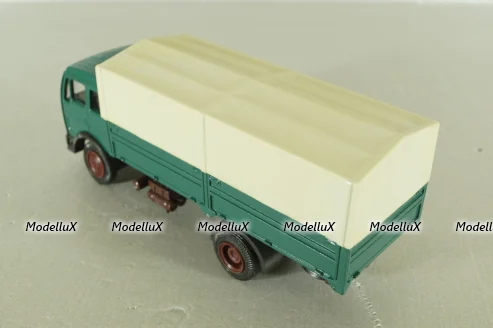 Mercedes 1628 truck, green, 146, NZG 1:50