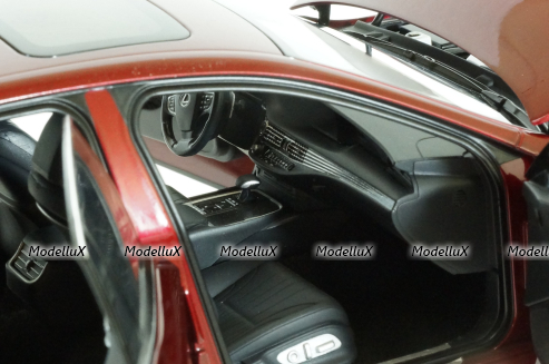 Lexus LS 500h, red metallic, 78869, AutoArt 1:18