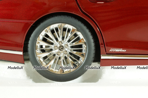 Lexus LS 500h, red metallic, 78869, AutoArt 1:18