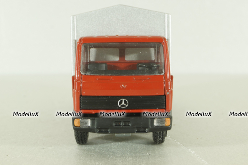 Mercedes 709-1114 truck, red, 249, NZG 1:50