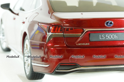 Lexus LS 500h, red metallic, 78869, AutoArt 1:18