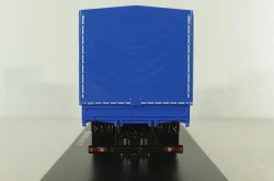 Камаз-65117 бортовой с тентом (поздний), синий, SSM1246, SSM 1:43 Уценка!