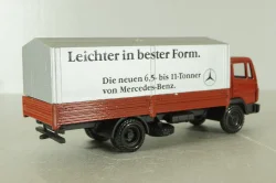 Mercedes 709-1114 truck, red, 249, NZG 1:50