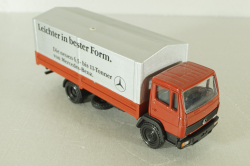 Mercedes 709-1114 truck, red, 249, NZG 1:50