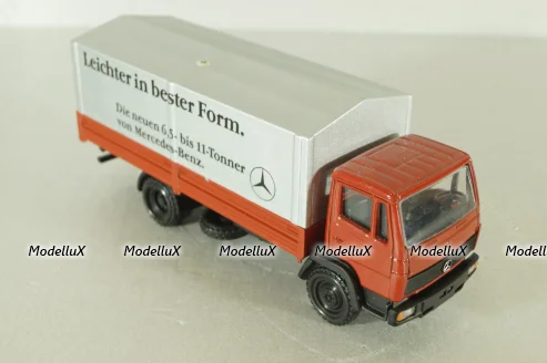 Mercedes 709-1114 truck, red, 249, NZG 1:50