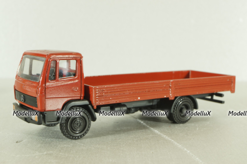 Mercedes 709-1114 truck, red, 249, NZG 1:50