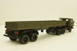 Камаз-5410, с полуприцепом, зеленый, Элекон 1:43