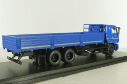 Камаз-65117 бортовой с тентом (поздний), синий, SSM1246, SSM 1:43 Уценка!