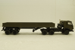 Камаз-5410, с полуприцепом, зеленый, Элекон 1:43