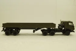 Камаз-5410, с полуприцепом, зеленый, Элекон 1:43