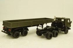 Камаз-5410, с полуприцепом, зеленый, Элекон 1:43