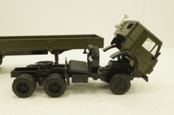 Камаз-5410, с полуприцепом, зеленый, Элекон 1:43