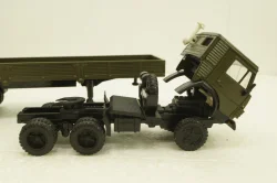 Камаз-5410, с полуприцепом, зеленый, Элекон 1:43
