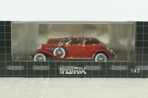Duesenberg SJ 2583 J-548 Torpedo Pheaton Walker La Grande red 1929, MX40406-052, Matrix 1:43