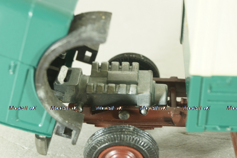 Mercedes 1628 truck, green, 146, NZG 1:50