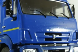 Камаз-65117 бортовой с тентом (поздний), синий, SSM1246, SSM 1:43 Уценка!