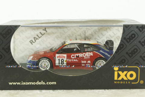 Citroen Xsara WRC #18 Loeb/Elena winner Rally San Remo 2003, RAM127, IXO 1:43