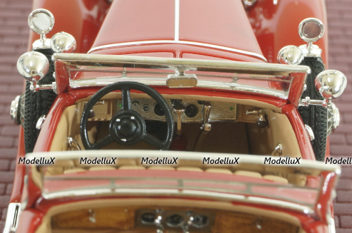 Duesenberg SJ 2583 J-548 Torpedo Pheaton Walker La Grande red 1929, MX40406-052, Matrix 1:43
