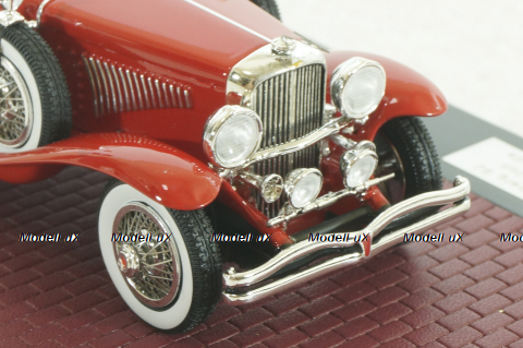 Duesenberg SJ 2583 J-548 Torpedo Pheaton Walker La Grande red 1929, MX40406-052, Matrix 1:43