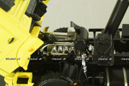 Камаз-6520 6х4 самосвал (поздний) желтый, SSM1295, SSM 1:43 